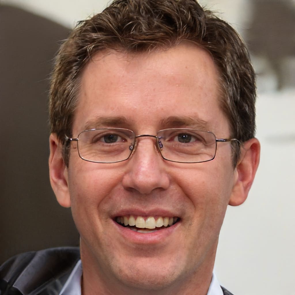 homme souriant qui fait une séance de voyance